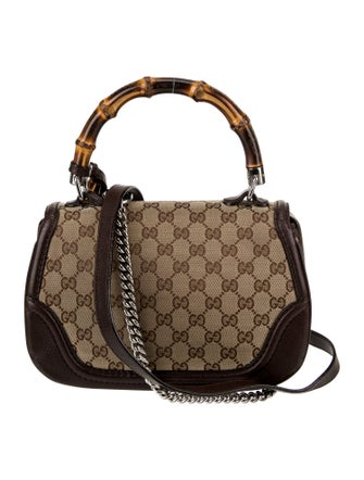 Gucci GG Canvas Top Handle Bag