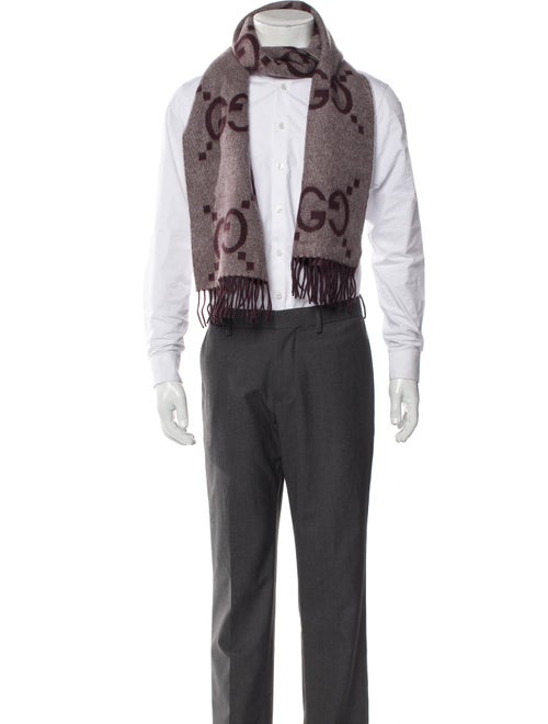 Gucci Cashmere Printed Scarf