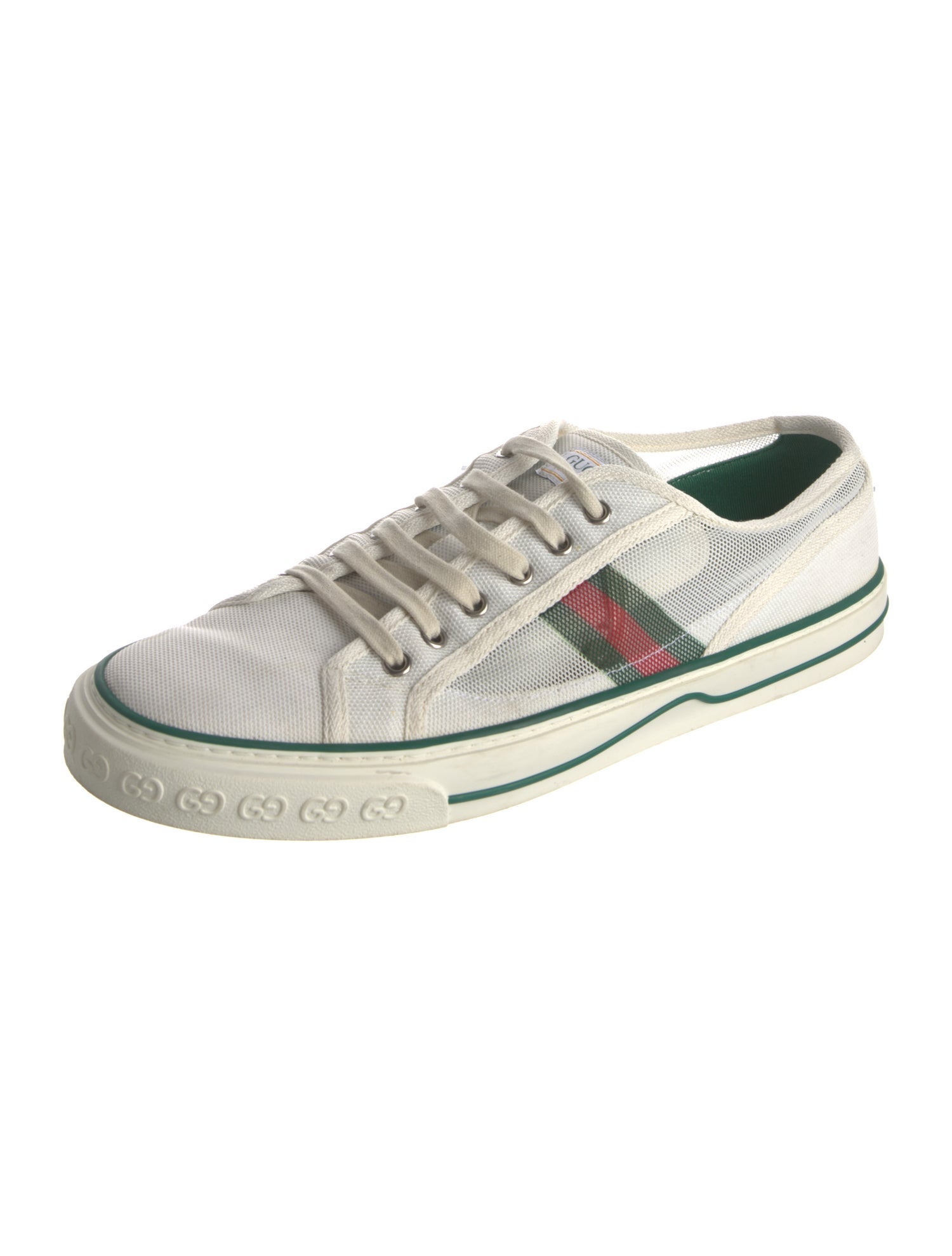 Gucci Web Accent Mesh Sneakers