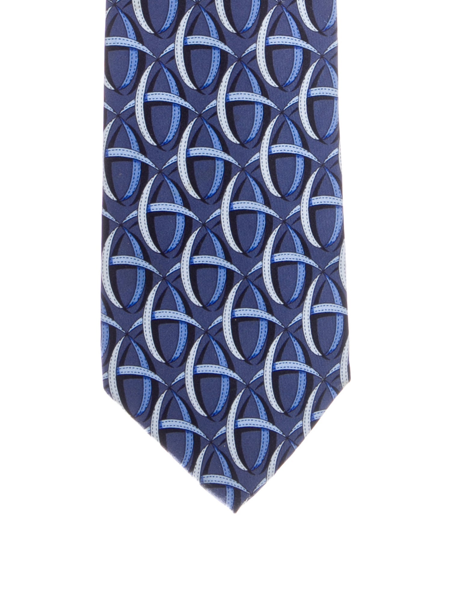 Gucci Silk Pattern Print Tie