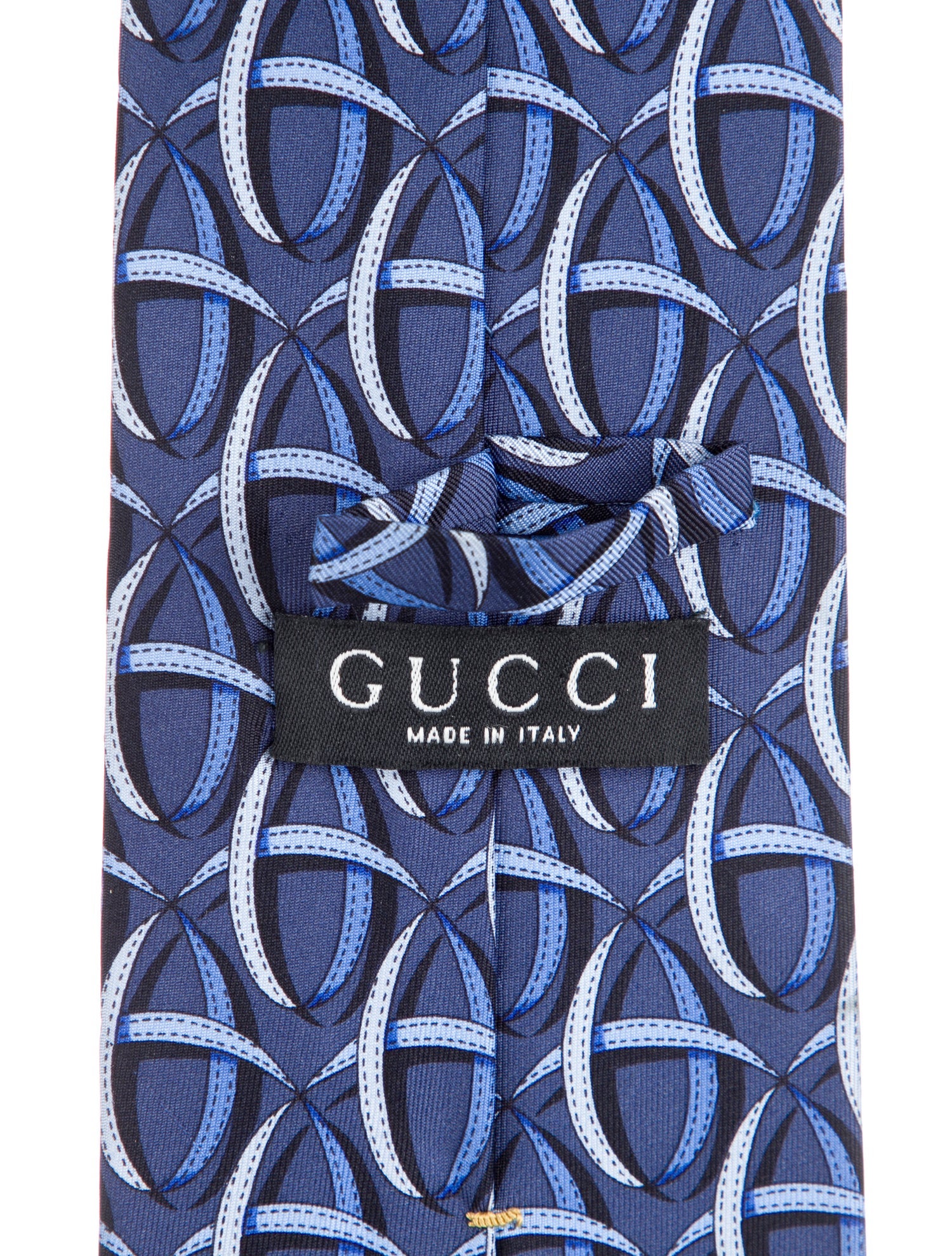 Gucci Silk Pattern Print Tie