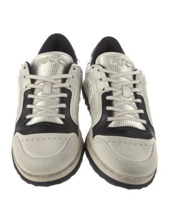 Gucci Interlocking G Logo Leather Sneakers