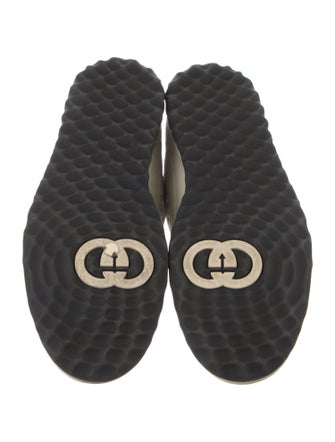 Gucci Interlocking G Logo Leather Sneakers