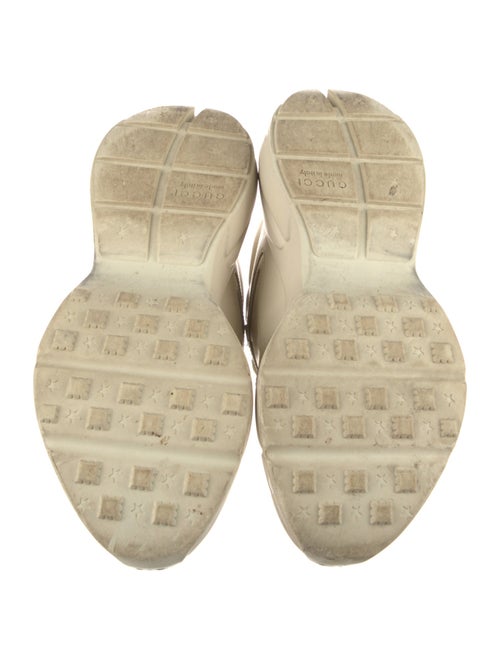 Gucci Interlocking G Logo Leather Sneakers