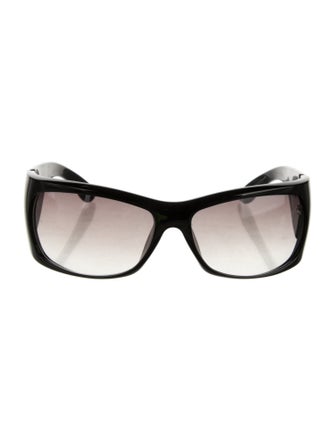 Gucci Web Accent Shield Sunglasses