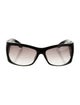 Gucci Web Accent Shield Sunglasses