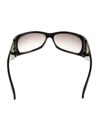 Gucci Web Accent Shield Sunglasses