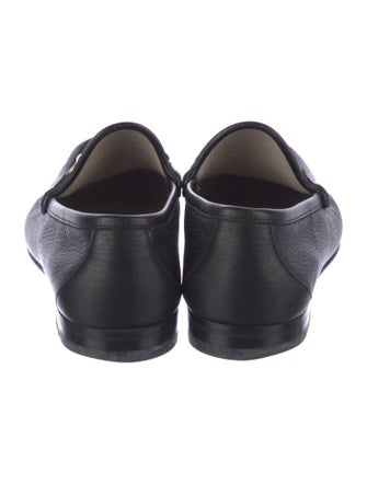Gucci Horsebit Accent Leather Loafers