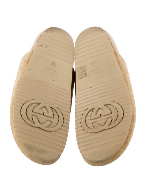 Gucci Horsebit Accent Suede Mules