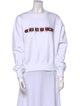Gucci Graphic Print Crew Neck Sweatshirt