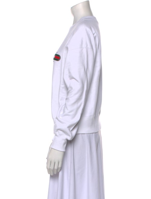 Gucci Graphic Print Crew Neck Sweatshirt