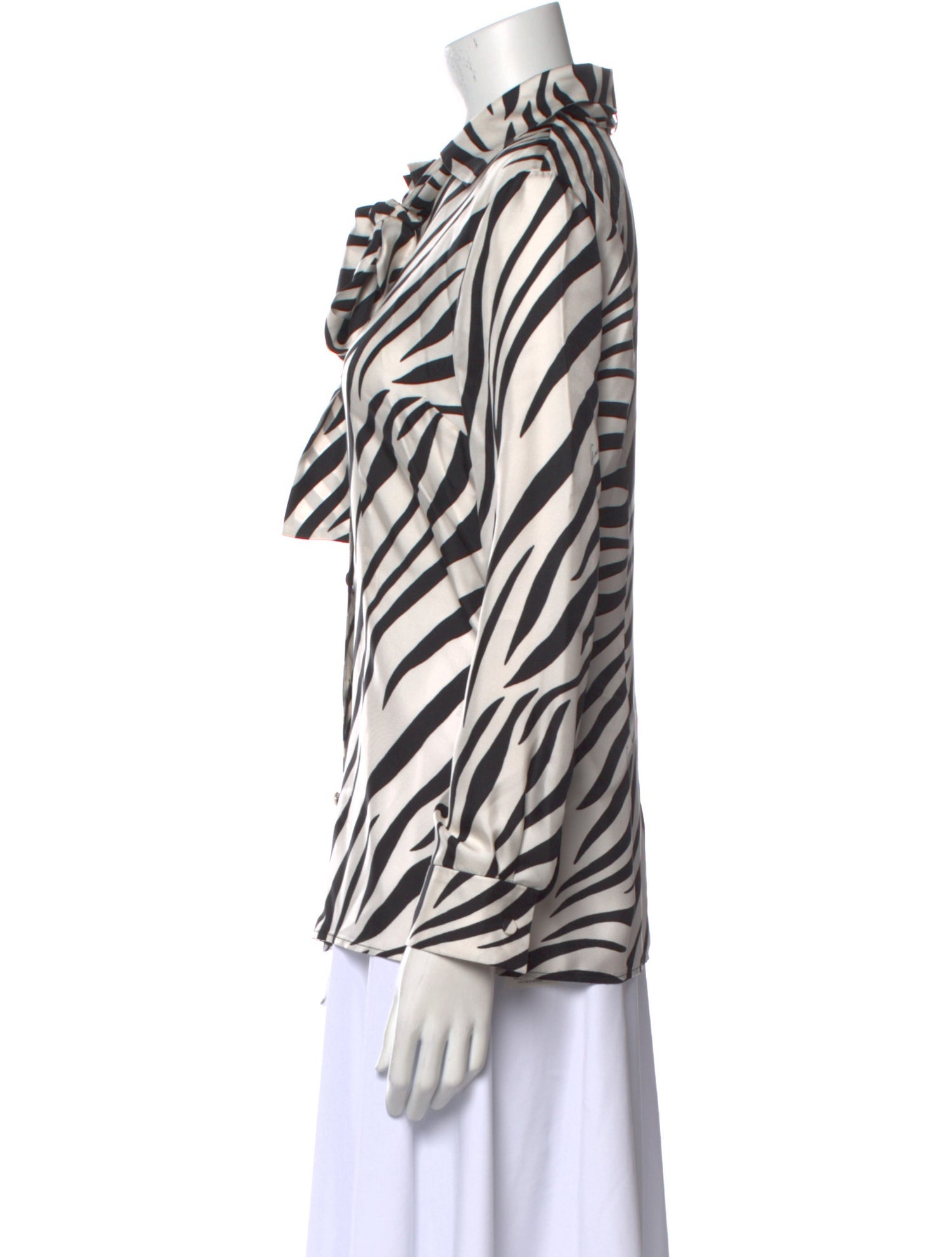 Gucci 2023 Silk Button-Up Top