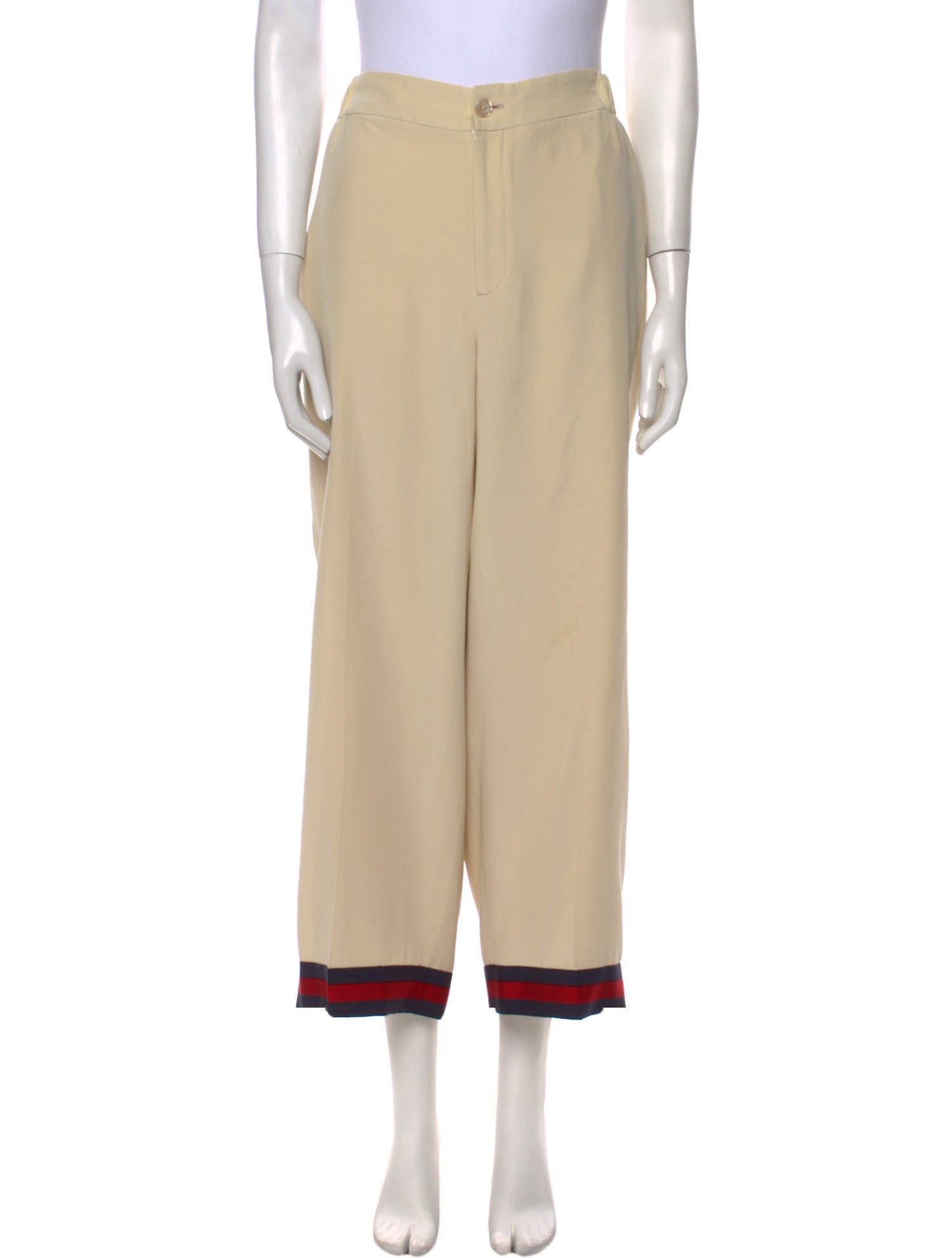 Gucci Silk Wide Leg Pants