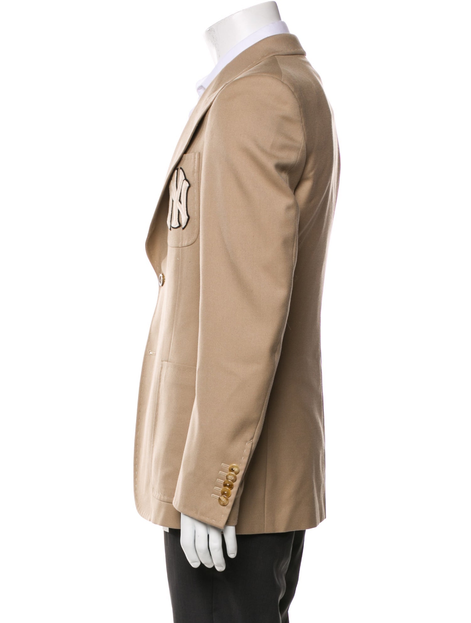 Gucci x MLB Embroidered Accent Blazer