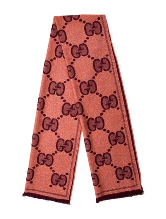 Gucci Wool Printed Scarf