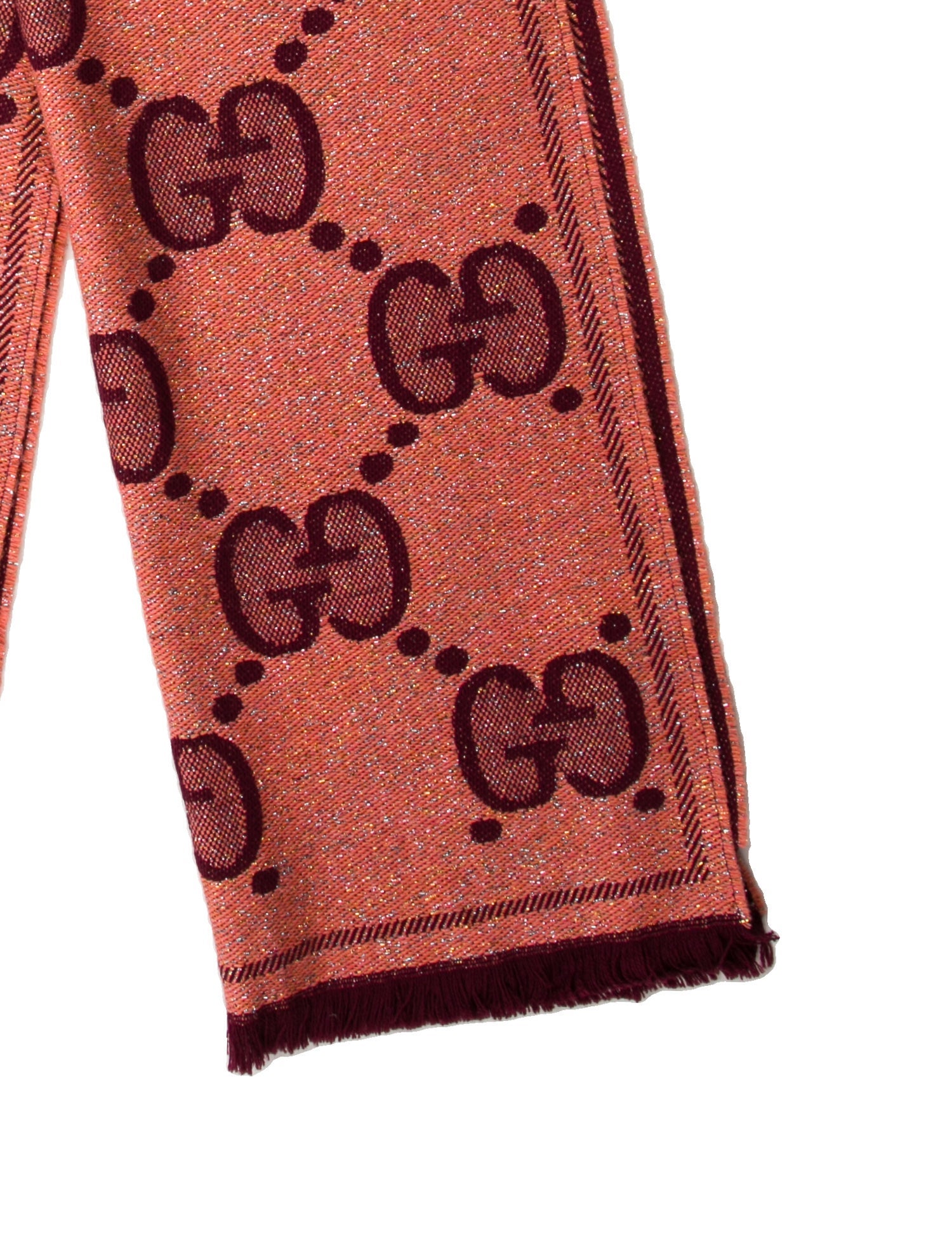 Gucci Wool Printed Scarf