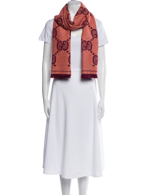 Gucci Wool Printed Scarf
