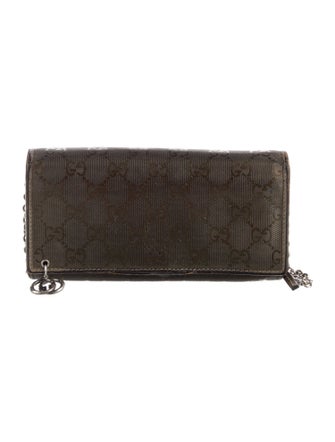 Gucci GG Imprimé Leather Continental Wallet