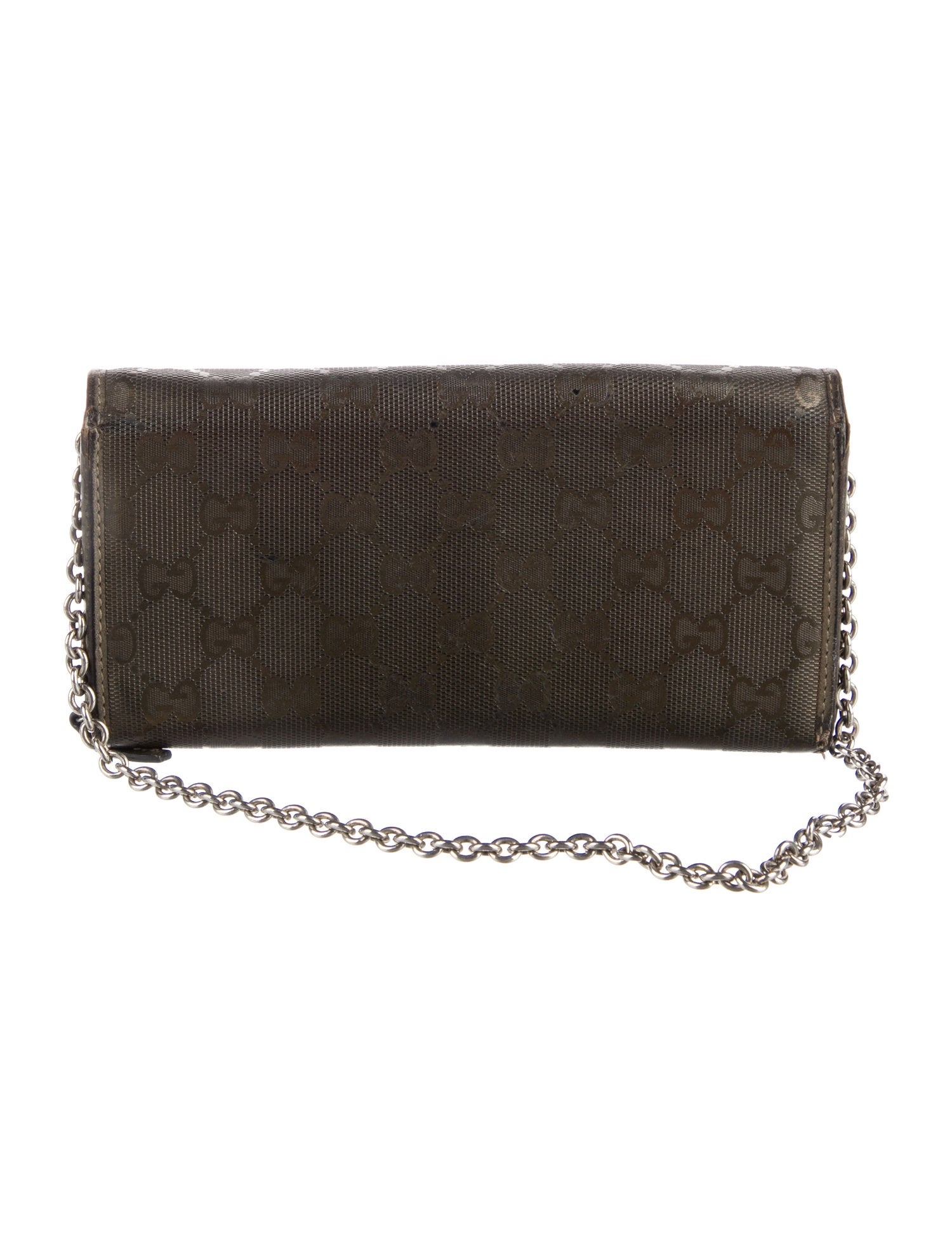 Gucci GG Imprimé Leather Continental Wallet