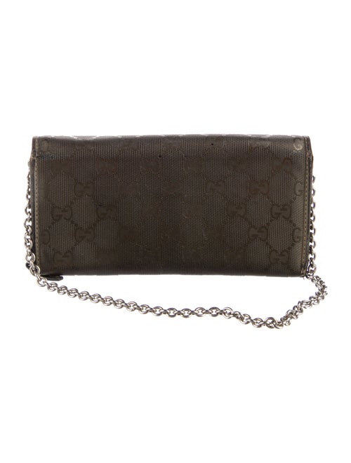 Gucci GG Imprimé Leather Continental Wallet