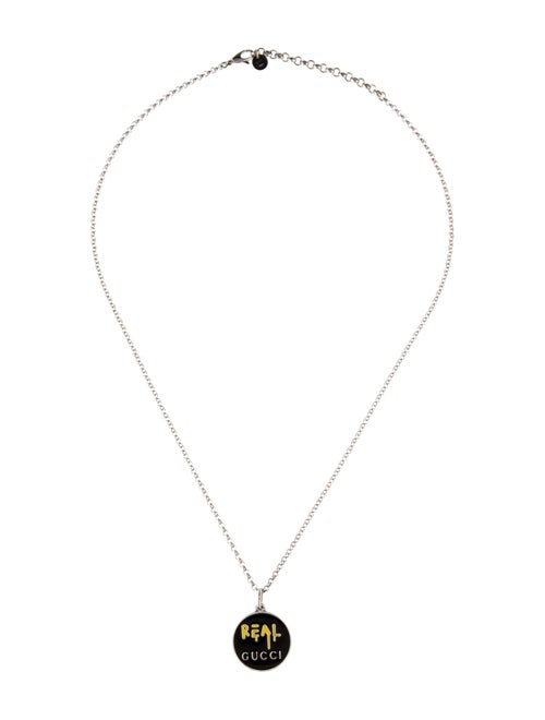 Gucci Ghost 'Real' Pendant Necklace