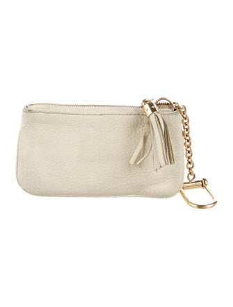 Gucci Soho Pochette Cles Key Holder Leather Coin Pouch