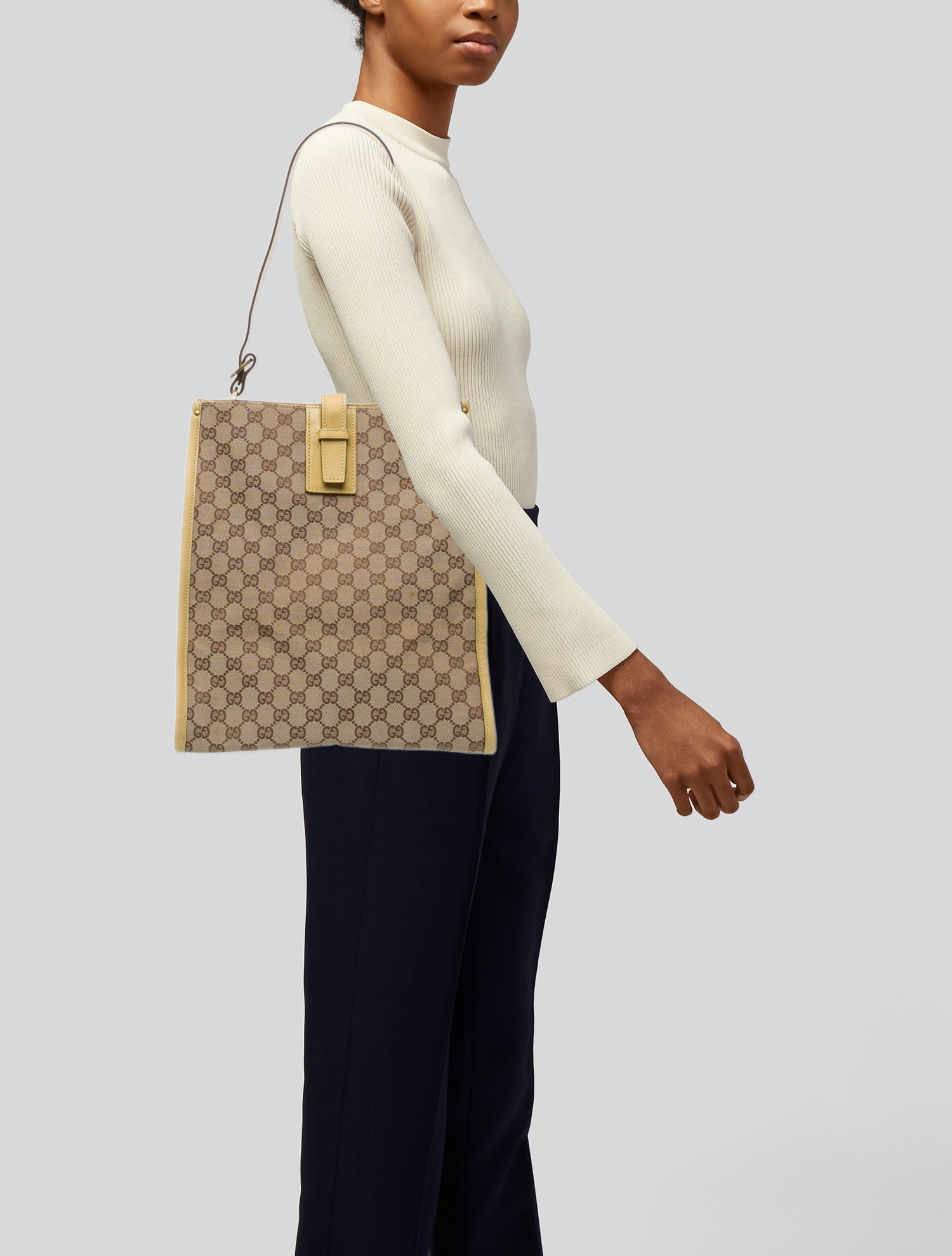 Gucci GG Canvas Shoulder Bag