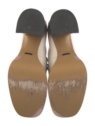 Gucci Horsebit Accent Leather Pumps