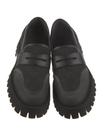 Gucci GG Canvas Canvas Loafers