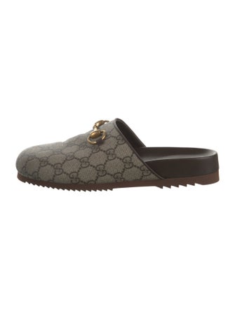 Gucci GG Supreme Mules