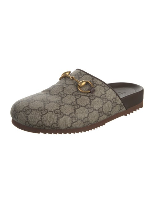 Gucci GG Supreme Mules