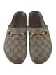 Gucci GG Supreme Mules