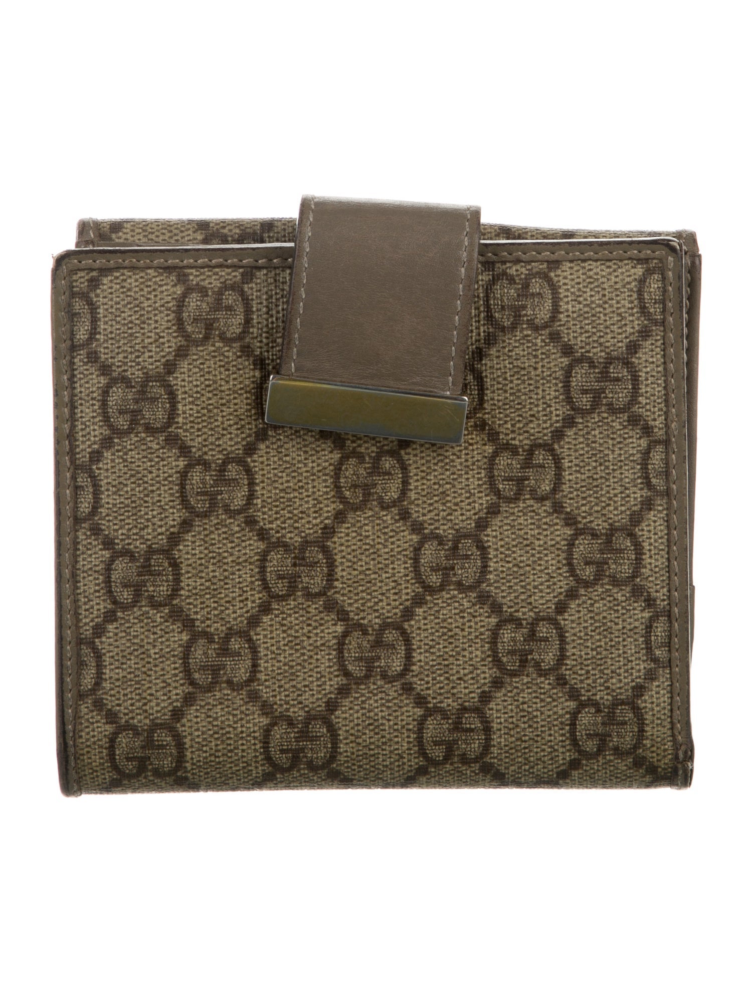 Gucci GG Supreme Compact Wallet