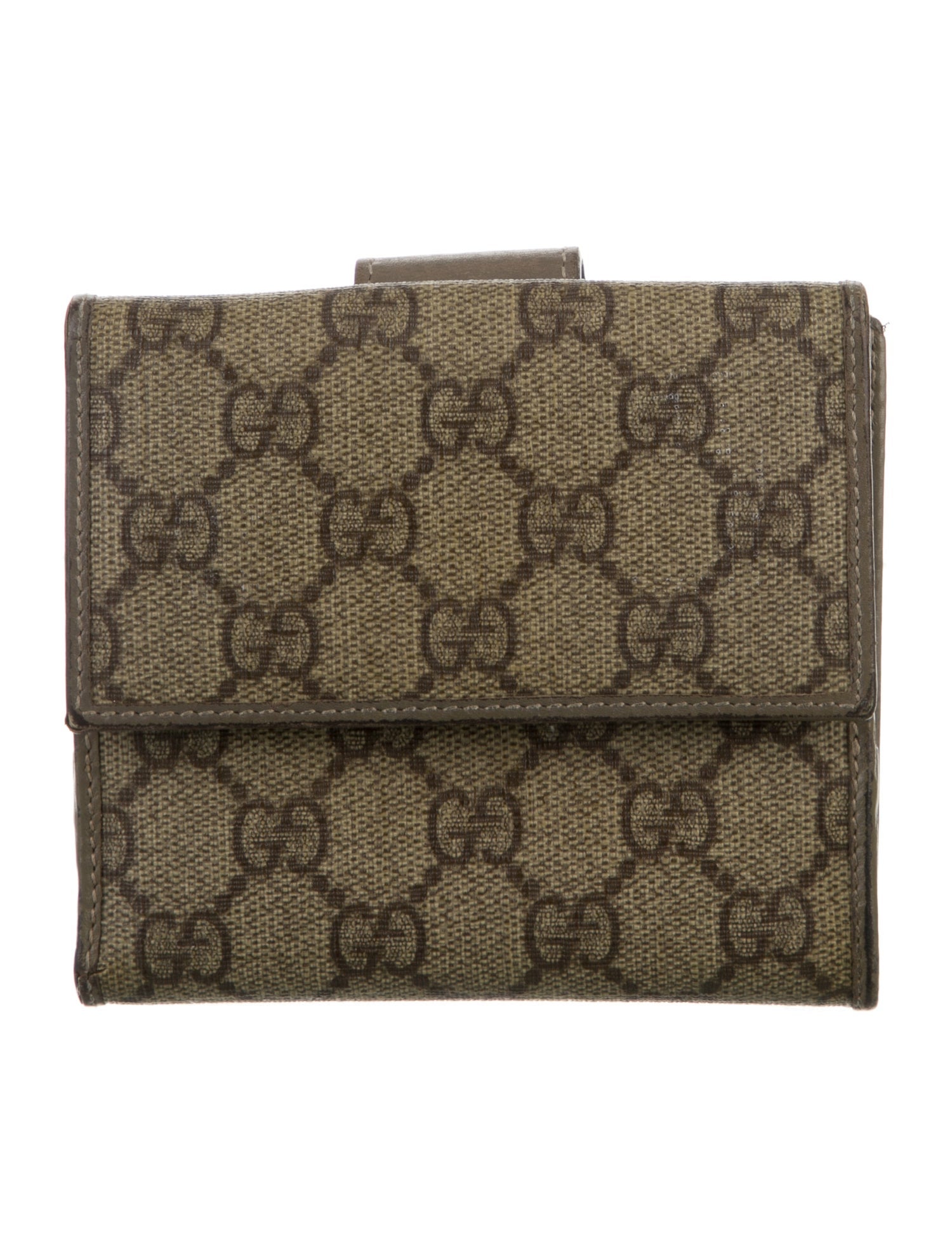Gucci GG Supreme Compact Wallet
