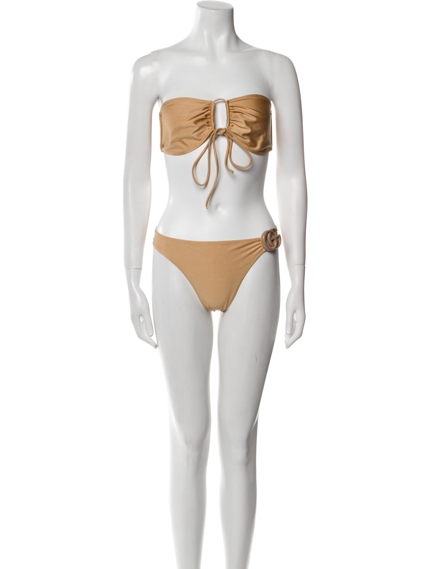 Gucci 2022 Crystal Embellishments Bikini