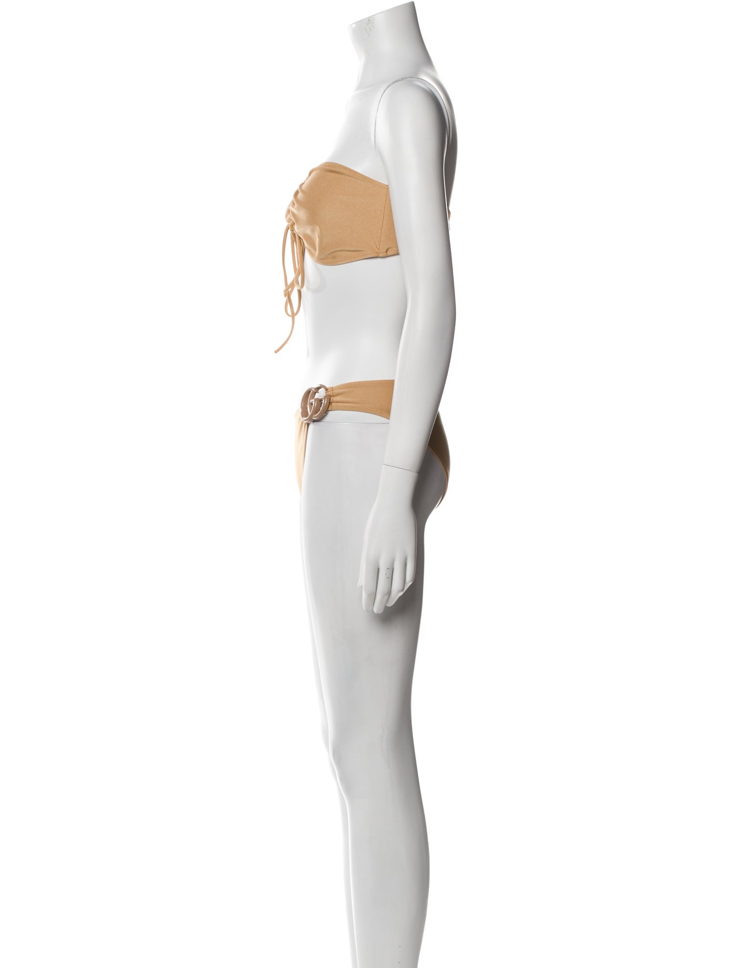 Gucci 2022 Crystal Embellishments Bikini