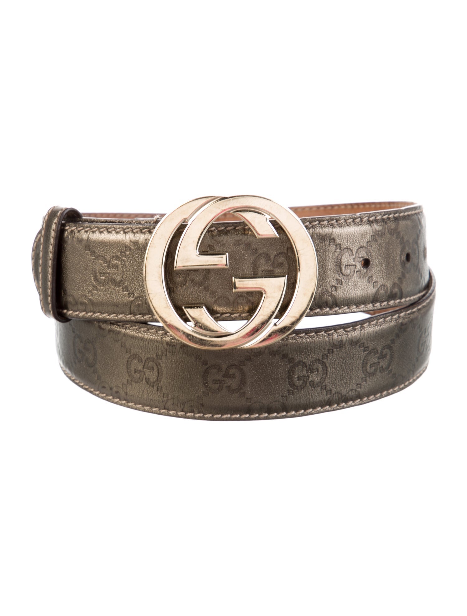 Gucci GG Signature Leather Belt Kit
