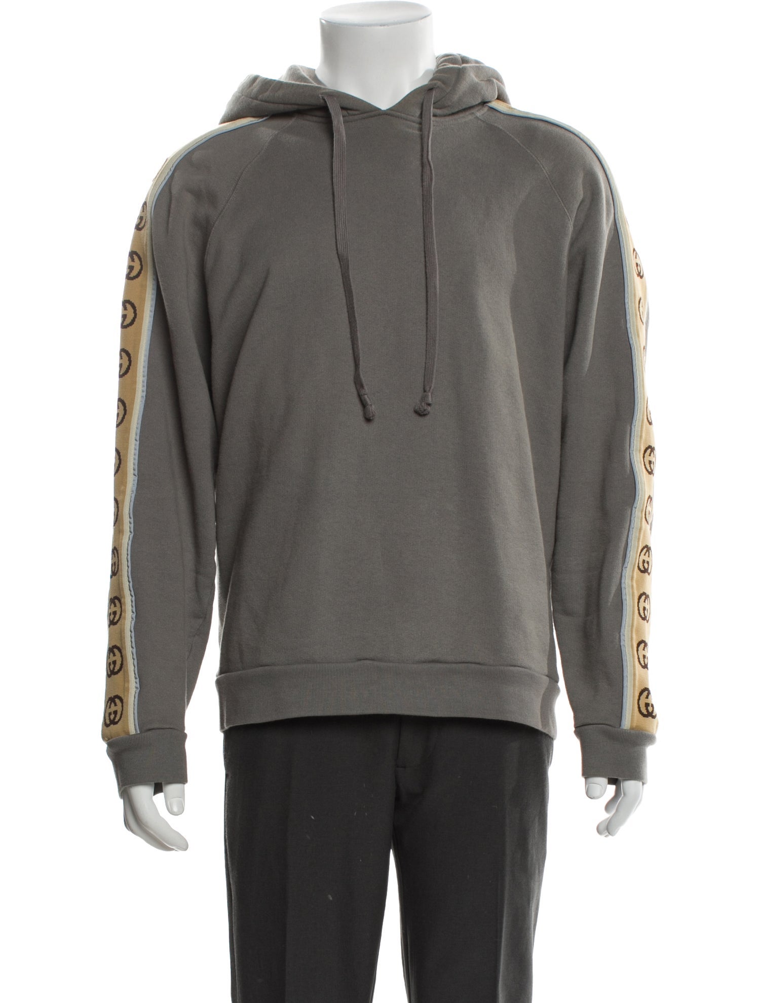 Gucci Interlocking G Logo Crew Neck Hoodie