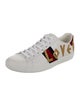 Gucci Sylvie Web Accent Leather Sneakers
