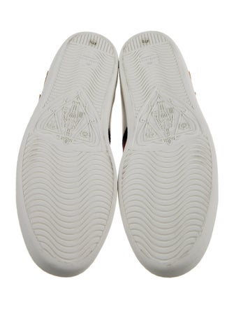 Gucci Sylvie Web Accent Leather Sneakers