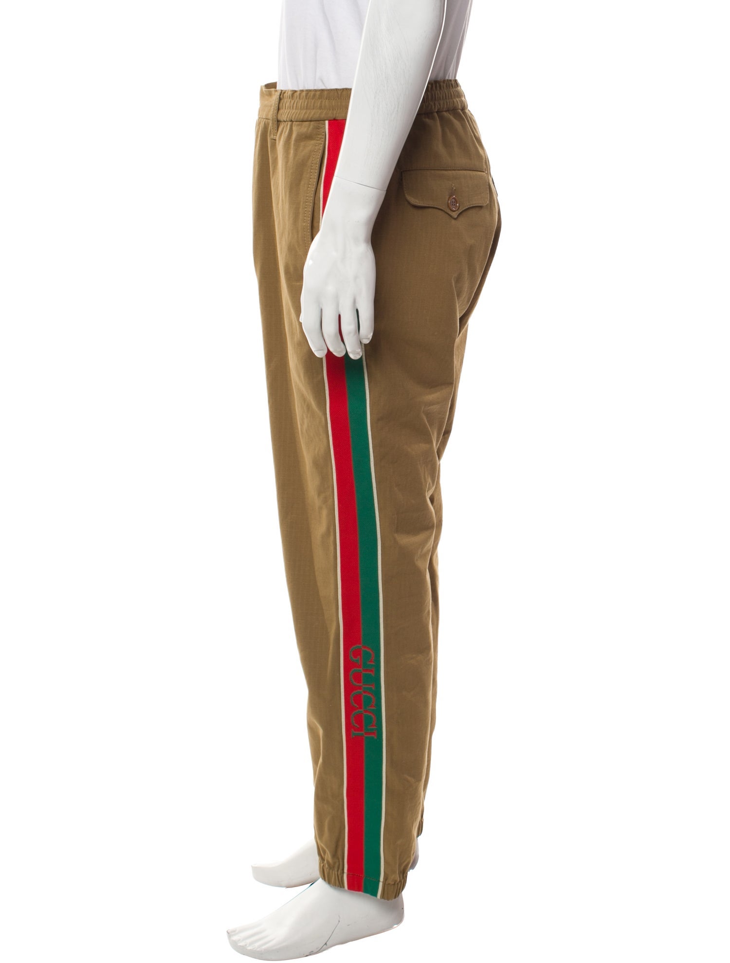Gucci Web Accent Pants