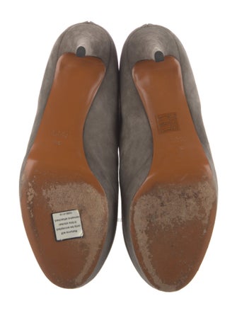 Gucci Bamboo Accent Suede Boots