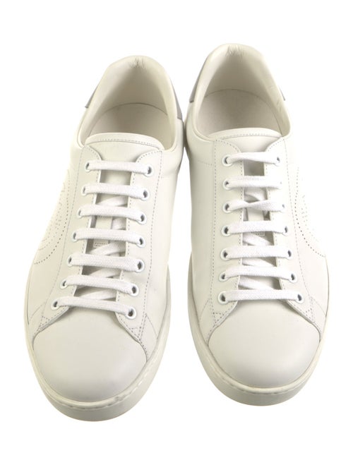 Gucci Interlocking G Logo Leather Sneakers