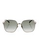 Gucci Horsebit Accent Aviator Sunglasses