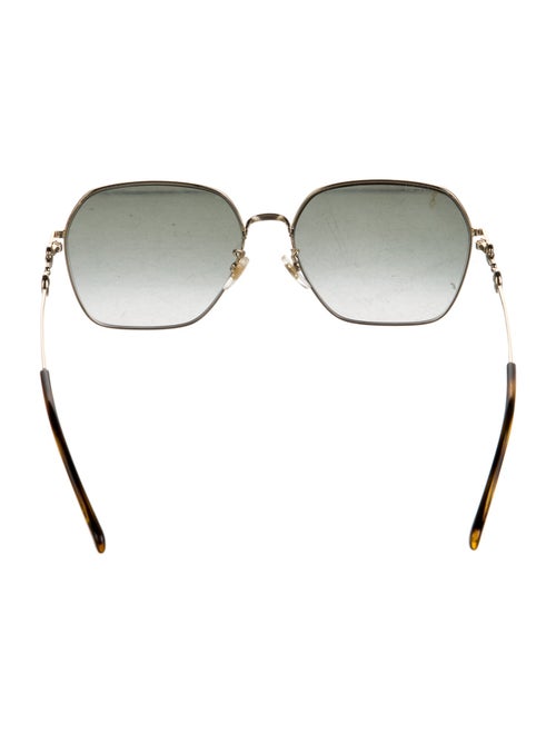 Gucci Horsebit Accent Aviator Sunglasses