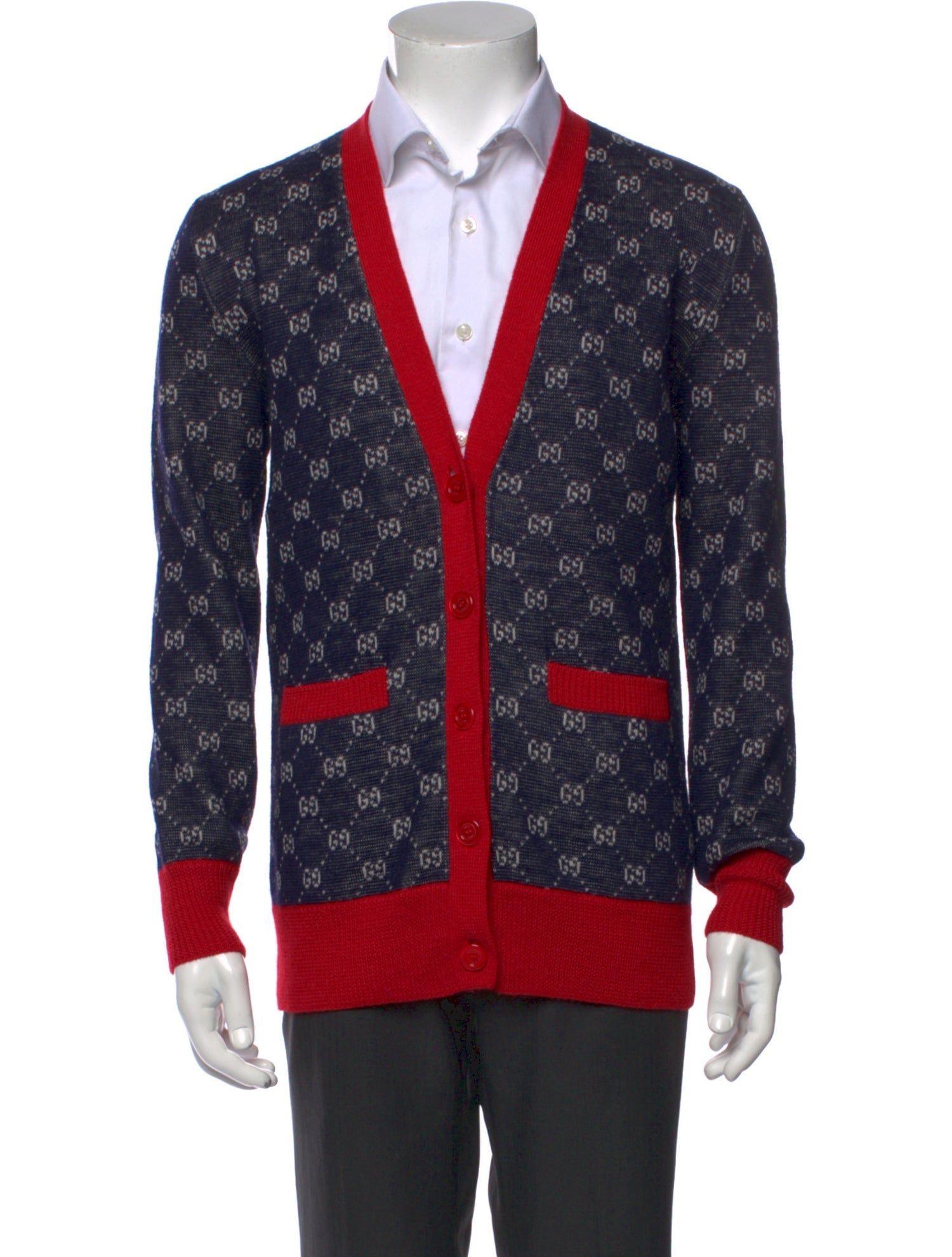 Gucci 2018 GG Logo Cardigan