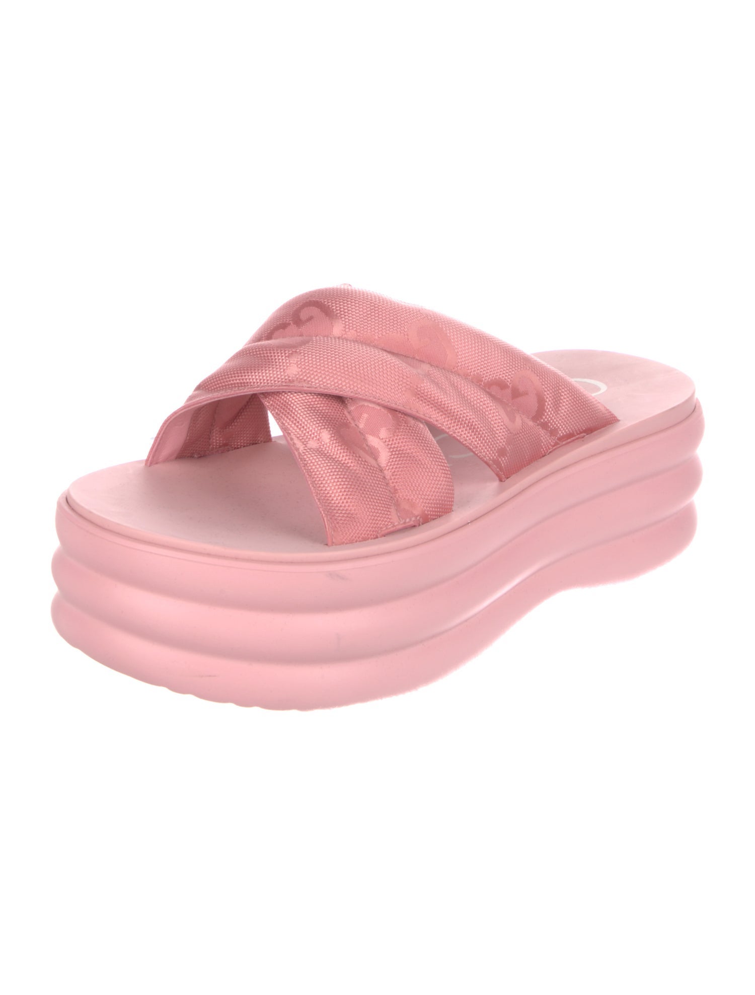 Gucci GG Canvas Canvas Slides