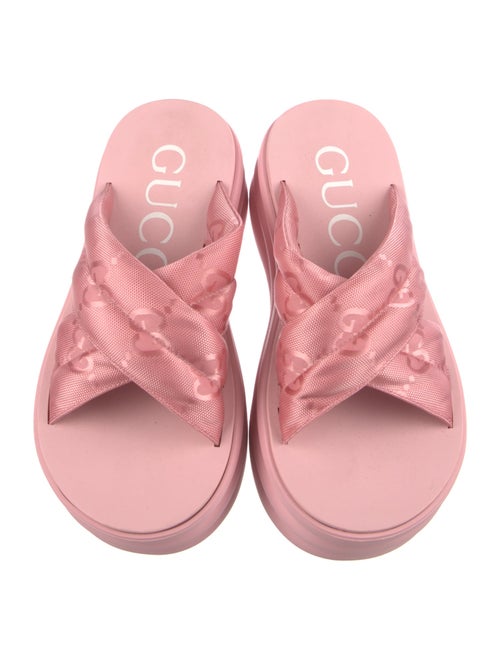 Gucci GG Canvas Canvas Slides