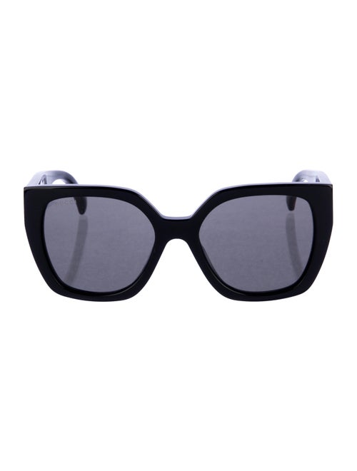Gucci Interlocking G Logo Wayfarer Sunglasses