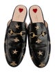 Gucci Horsebit Accent Leather Mules